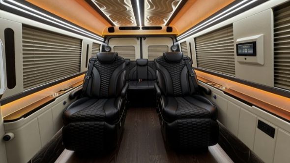 8 passenger sprinter van interior deltona