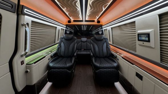 8 passenger sprinter van interior lakeland