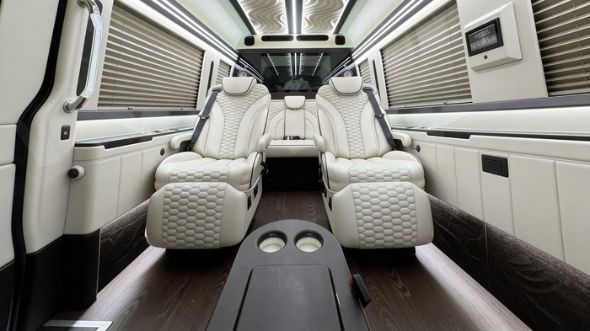8 passenger sprinter van interior palm bay
